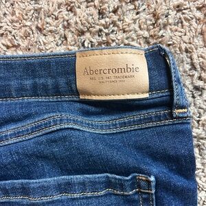 Abercrombie Kids Girls Blue Jeans- High Rise